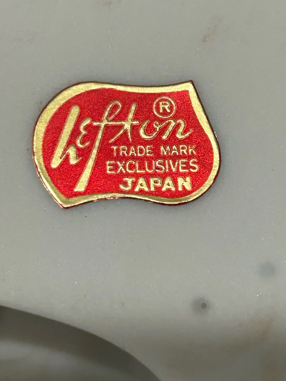 1960s Japan Lefton Kitsch Wall Plaque Sailor Roadman Oldman originals w:sticker
